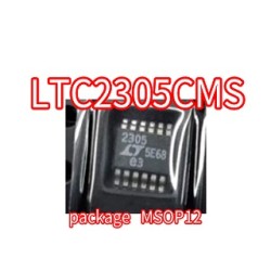  LTC2305CM Screen Printing 2305 Package MSOP12 Digital to Analog Converter Chip IC