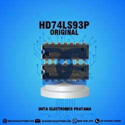 IC HD74LS93P .